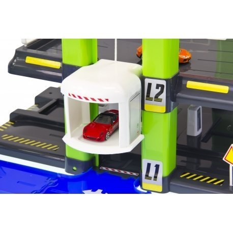 MOCHTOYS NOWOCZESNY MEGA GARAŻ 2+3 POZIOMY PARKING