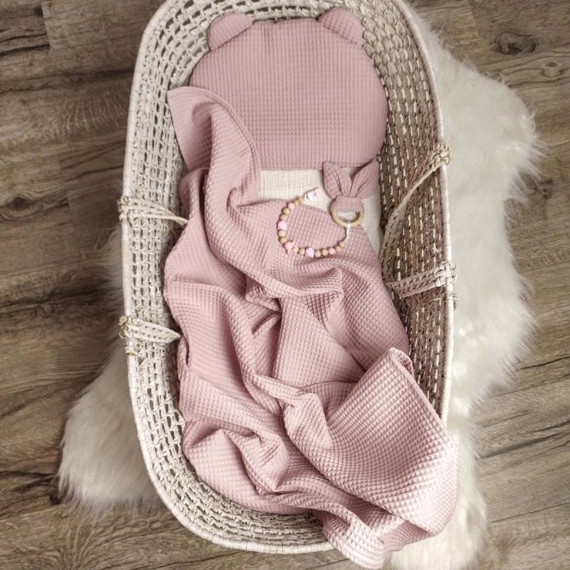 Zestaw prezent BABYSHOWER - różowy