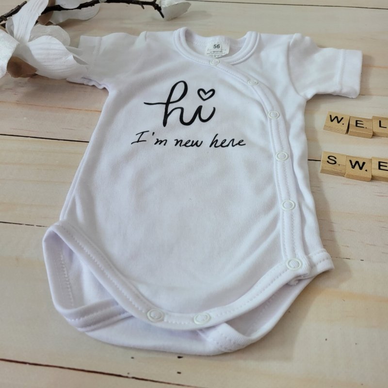 Body HI na krótki rękaw - BIAŁE