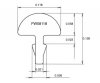 Progi JESCAR FL58118-P3 (18% nickel-silver)