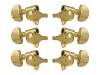 Klucze do gitary GROVER Rotomatics 102V (GD,3+3)