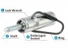 Klucz do gniazd jack HOSCO H-OJW Open Jack Wrench