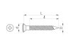 Wkręty do P90 Dog Ear VPARTS SPU-3DE (N)