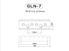 Blokada strun GOTOH GLN-7 7str (CK)