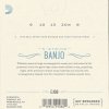 Struny do banjo 5str D'ADDARIO EJ60 (9-20)