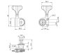 Klucze do basu SCHALLER BM Light (N, 2+2)