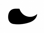 Pickguard do akustyka BOSTON AG-100 (BK)