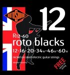 Struny ROTOSOUND Roto Black R12-60 (12-60)