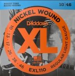 Struny D'ADDARIO XL Nickel Wound EXL110 (10-46)