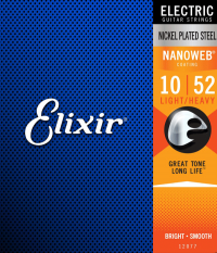 Struny ELIXIR NanoWeb Nickel Plated (10-52) 