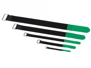 Opaski z rzepem Velcro do kabli 10x120mm (GR)