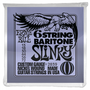 Struny ERNIE BALL 2839 Baritone Slinky (13-72)