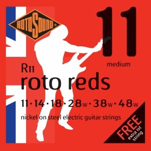 Struny ROTOSOUND Roto Reds R11 (11-48)