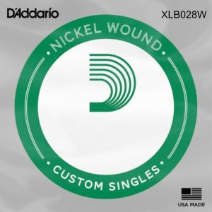 Struna do basu D'ADDARIO XL Nickel Wound 028w