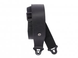 Pasek skórzany D'ADDARIO Auto Lock 6,35cm Black