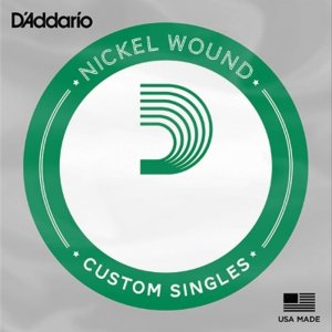 Pojedyncza struna D'ADDARIO Nickel Wound 070w