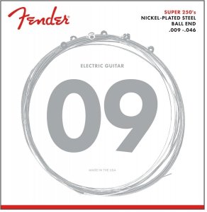Struny FENDER Super 250LR Nickel-Plated (09-46)
