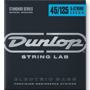 Struny DUNLOP DBN45125 Nickel Wound (45-125) 5str
