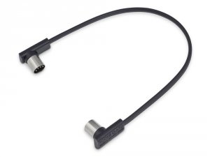Płaski kabel MIDI ROCKBOARD Flat BK (30cm)