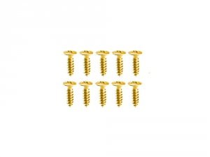 Wkręty do pickguardów VPARTS SC6-G (GD)