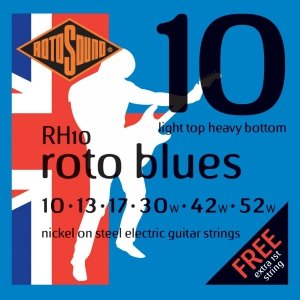 Struny ROTOSOUND Roto Blues RH10 (10-52)