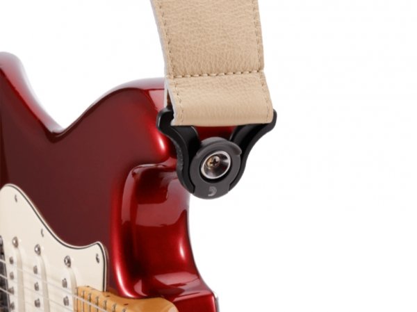 Pasek skórzany D'ADDARIO Auto Lock 7,62cm Tan
