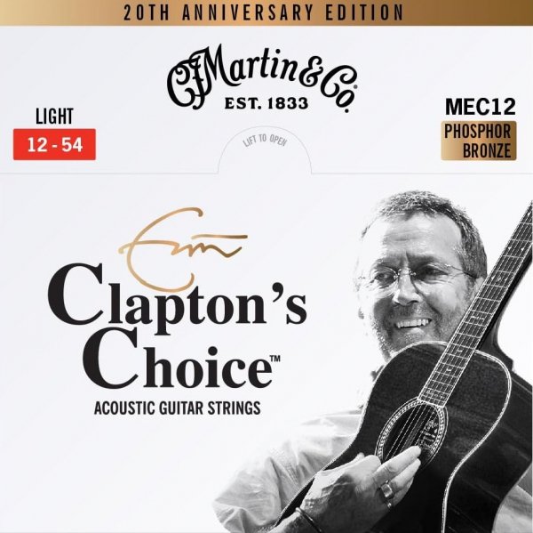 Struny MARTIN Eric Clapton Phosphor MEC12 (12-54)