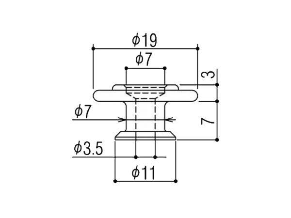 Docisk strun do basu GOTOH RB30 (CK)