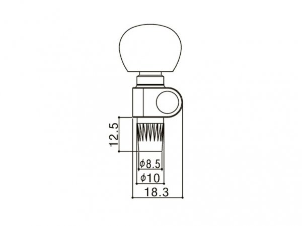 5-ty klucz do banjo GOTOH SPBJ-5-PW (CR)