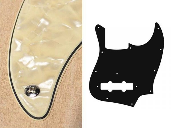 Pickguard BOSTON 62 J.Bass 3 warstwowy (PC)