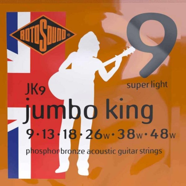 Struny ROTOSOUND JK9 Phosphor Bronze (9-48)