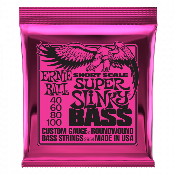 Struny ERNIE BALL 2854 Bass Slinky Short (40-100)