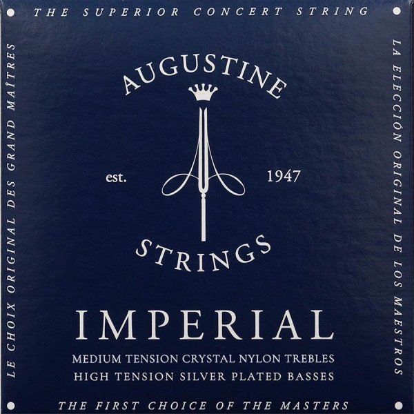Struny AUGUSTINE Imperial Blue Medium/High