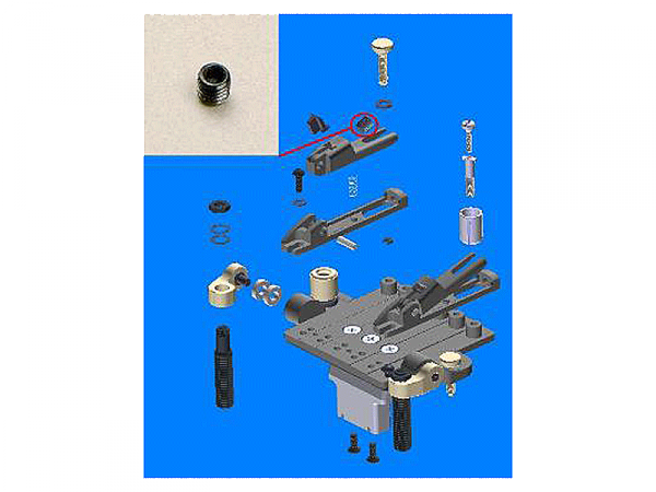 IBANEZ śrubki blokujące strunę tremolo ZR2 (set)