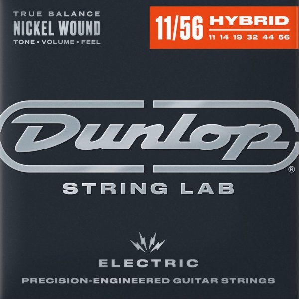 Struny DUNLOP Nickel Plated Steel (11-56)