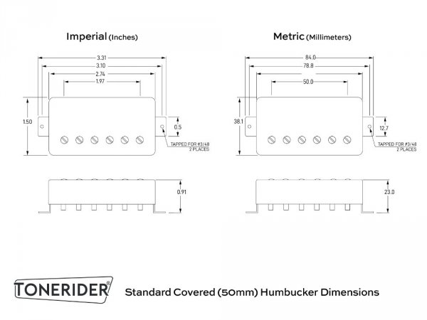 TONERIDER Alnico 4 Classics (AN, bridge)
