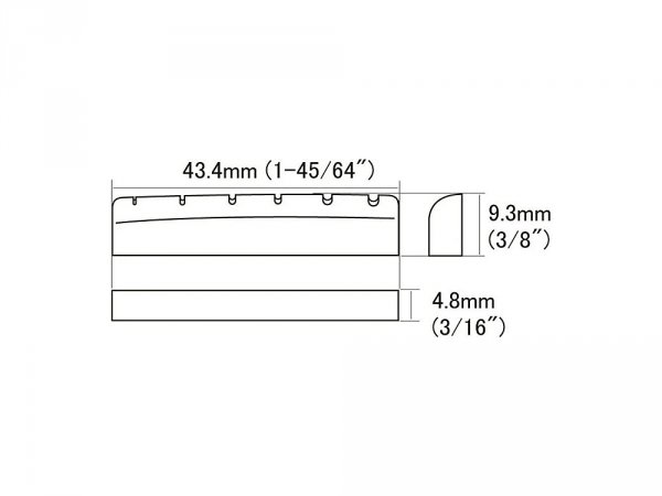 Siodełko szyjki HOSCO HSBK-NG1 (kość)