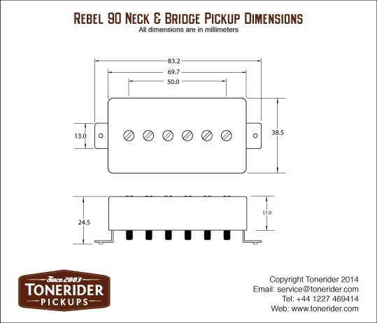 TONERIDER Rebel 90 (GD, bridge)
