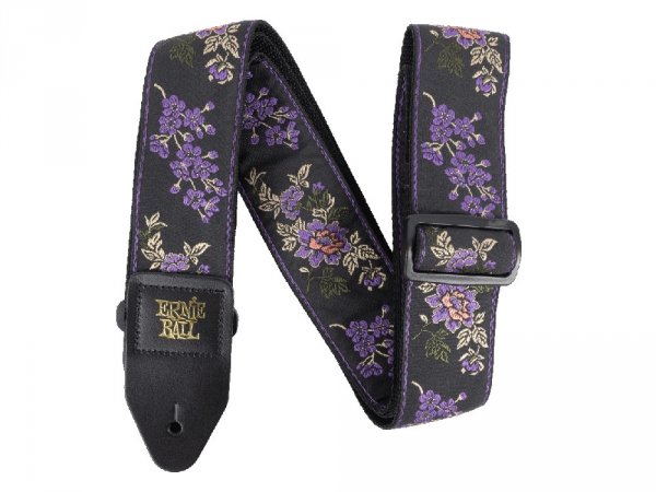 Pasek ERNIE BALL Lavender Blossom Jacquard