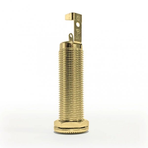 Cylindryczne gniazdo stereo 6,3mm PURE TONE (GD)