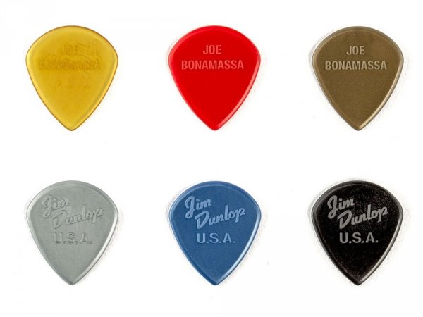 Kostki DUNLOP Joe Bonamassa Signature Variety Pack
