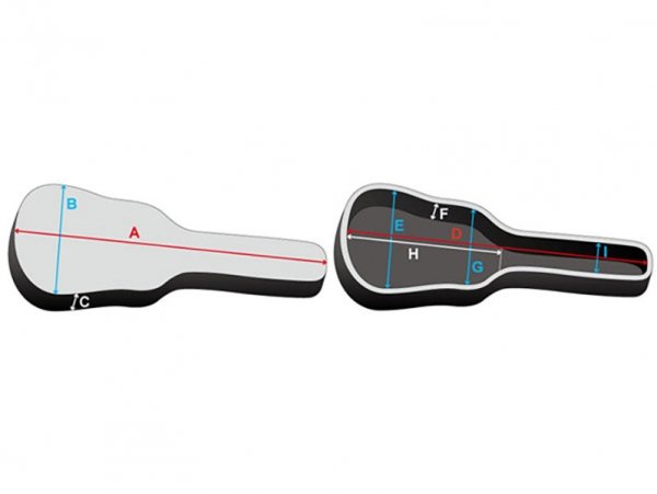 Pokrowiec do akustyka IBANEZ IAB541-MGN PowerPad