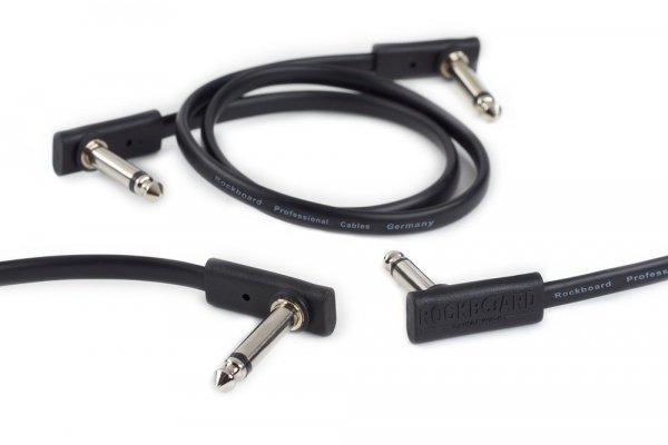 Kabel patch ROCKBOARD Flat Black AA (30cm)