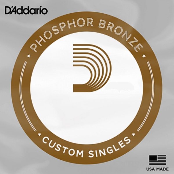 Pojedyncza struna D'ADDARIO Phosphor Bronze 024w