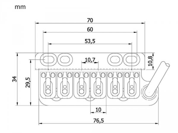Tremolo VEGATREM VT1S UltraTrem Special (SS)
