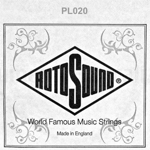 Pojedyncza struna bez owijki ROTOSOUND Roto 020