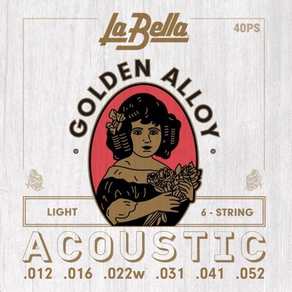 Struny LA BELLA 40PS Golden Alloy (12-52)