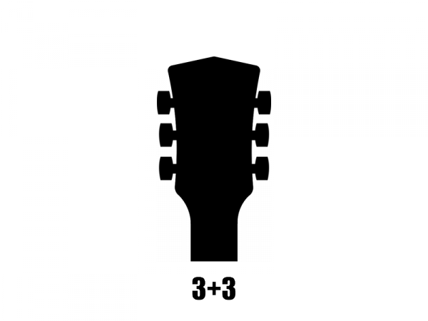 Klucze do gitary GROVER Rotomatics 102-18 (N,3+3)