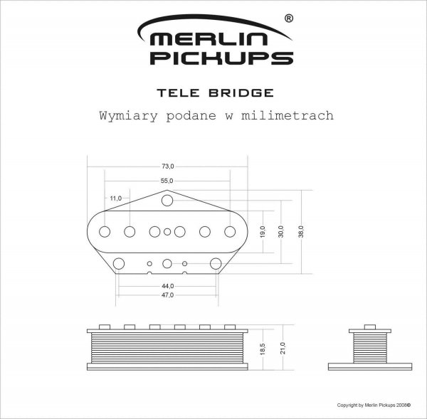 Przetwornik MERLIN Tele Fat (BK, bridge)