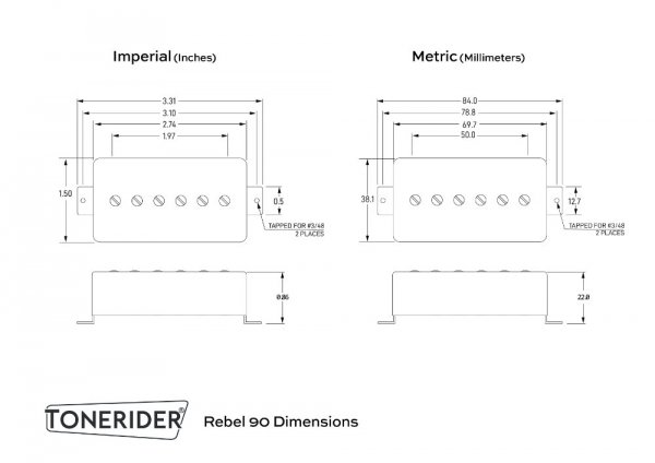 TONERIDER Rebel 90 (GD, bridge)